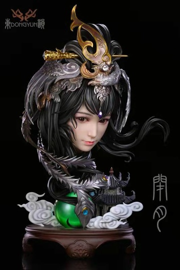 Diaochan (Eclipsed the Moon), Romance Of The Three Kingdoms, Individual Sculptor, Pre-Painted